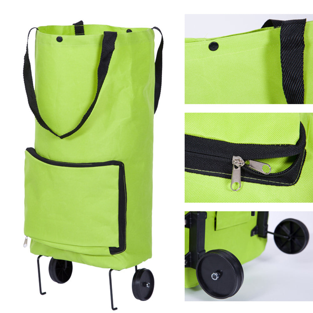 BOLSA DE COMPRA PLEGABLE CON RUEDAS